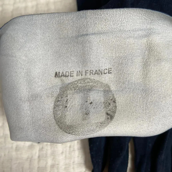 Vintage KORET‎ Calf Suede Clamshell Purse  w Accessories - Picture 14 of 15